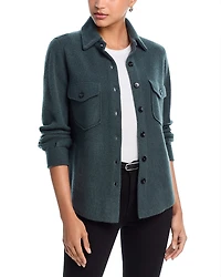 Aqua 100% Cashmere Button Down - Exclusive