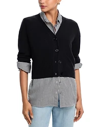 V Neck Cashmere Cardigan