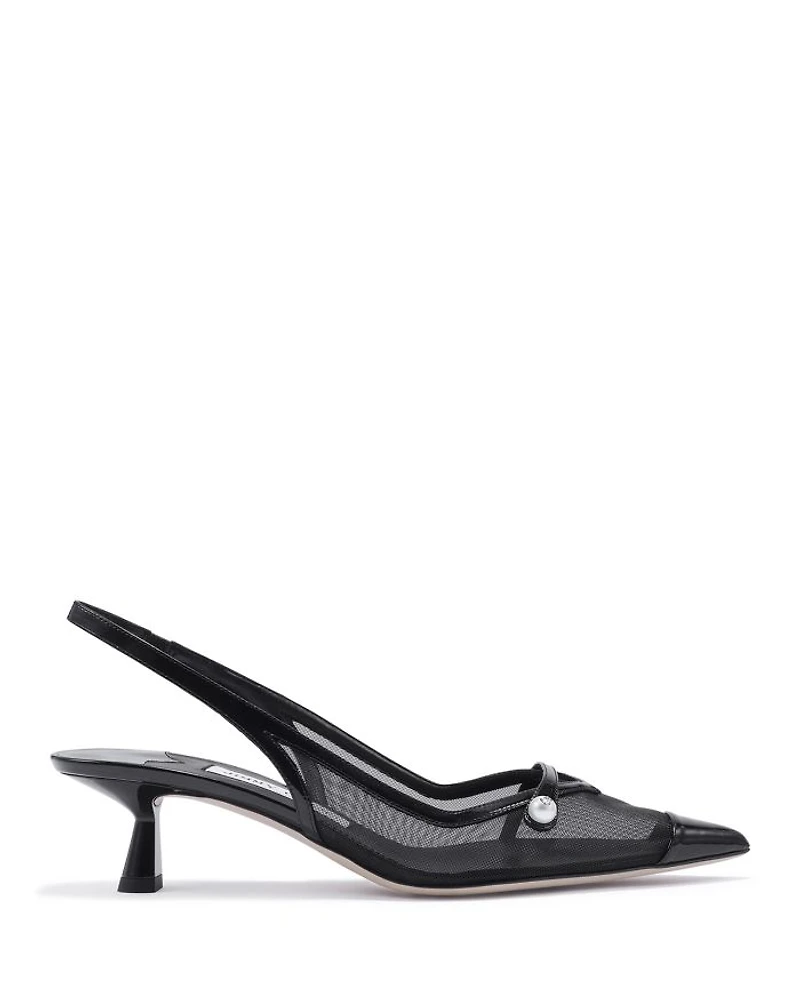 Women's Amita 45 Mesh Slingback Pumps