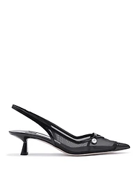 Women's Amita 45 Mesh Slingback Pumps