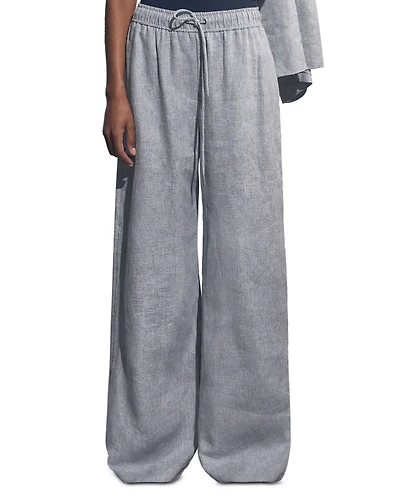 Willow Linen Wide Leg Trousers