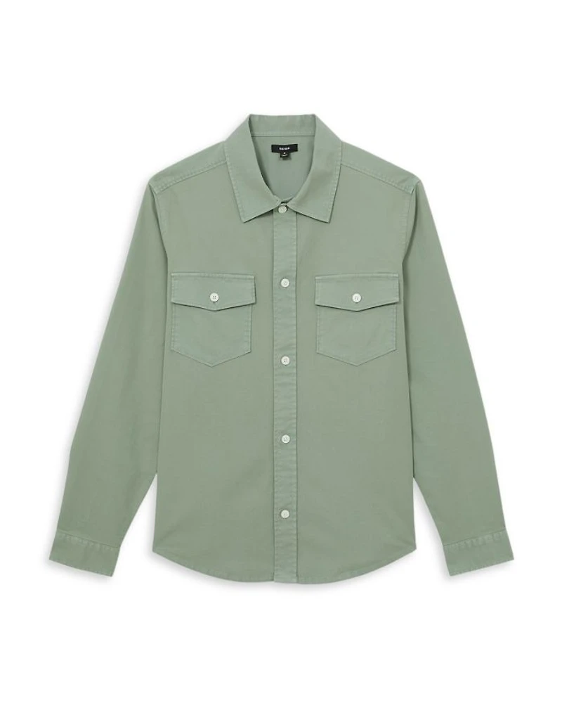 Twill Twin Pocket Oversized Shirt