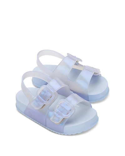 Mini Melissa Girls' Cozy Sandals - Toddler