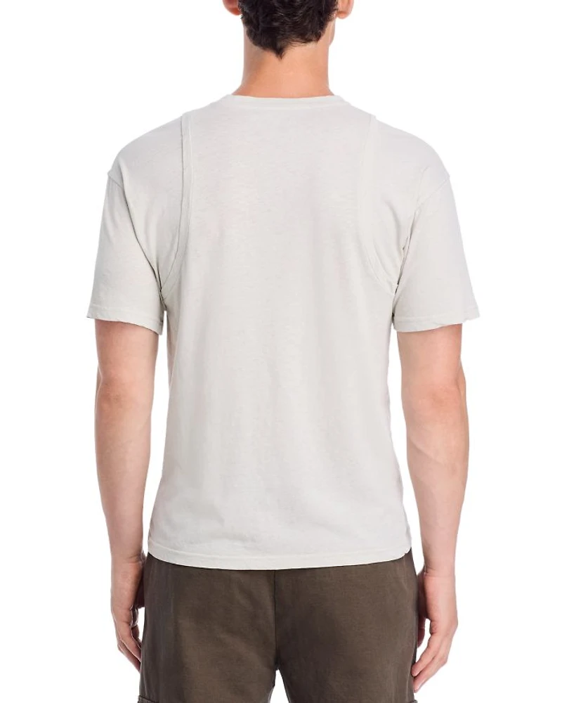Regular Fit Double Tee