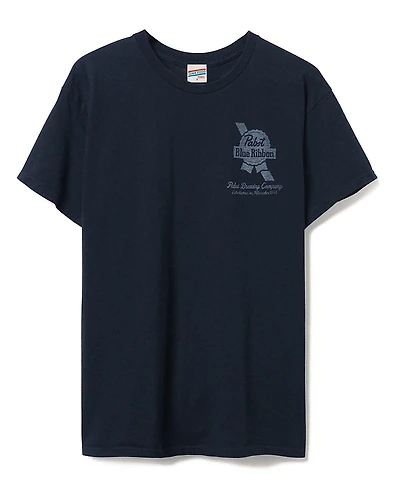 Junk Food Clothing Unisex Pabst Blue Ribbon Original Flea Market Tee