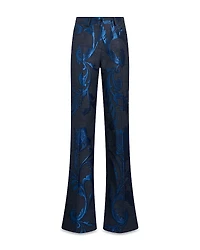 Etro Printed Flared Leg Jeans