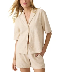 Faherty Cabana Terry Camp Shirt
