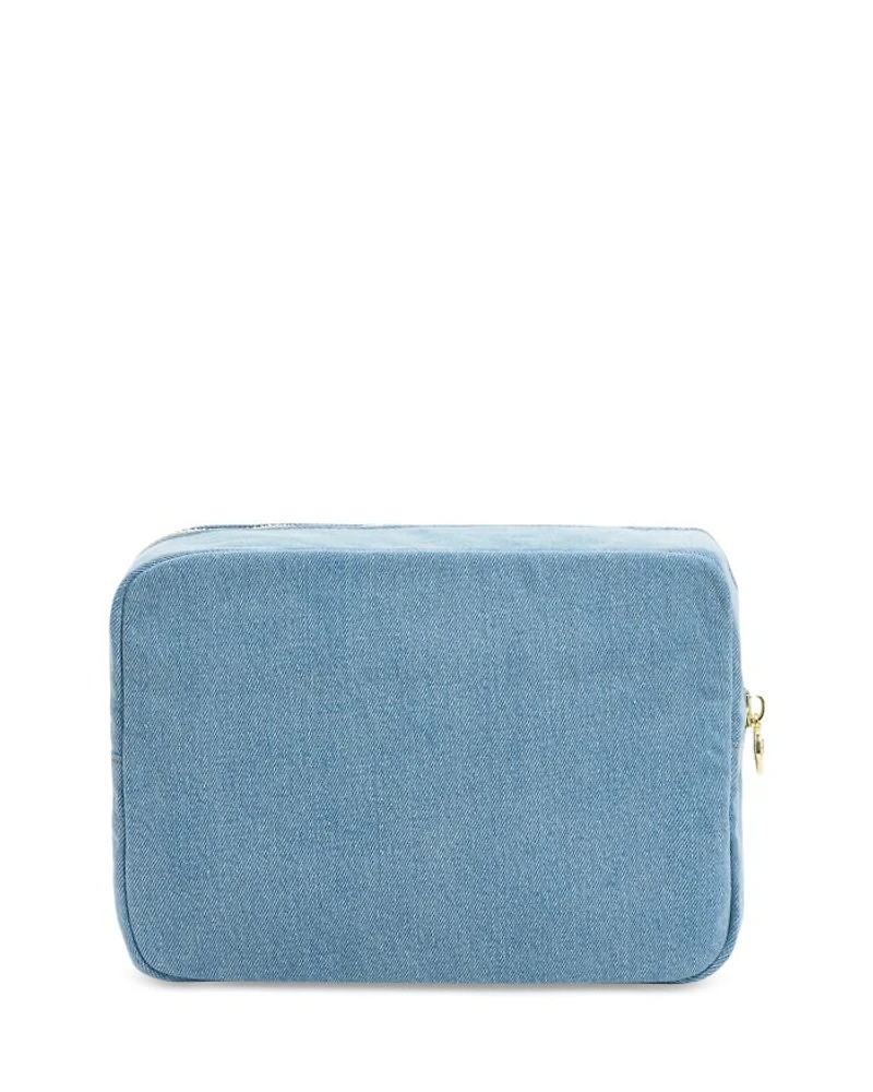 Large Denim Pouch