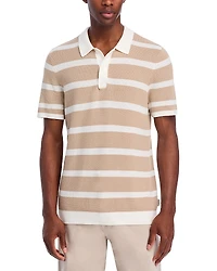 Onia Textured Knit Polo