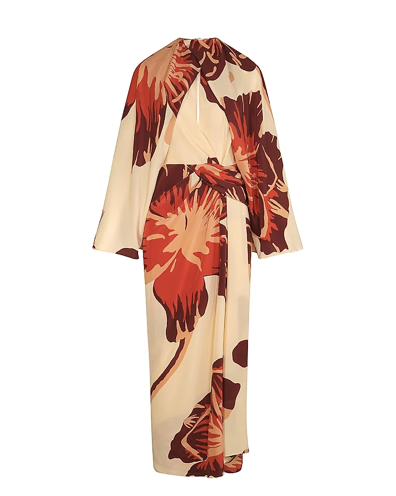 Johanna Ortiz Odyssey Silk Ankle Dress