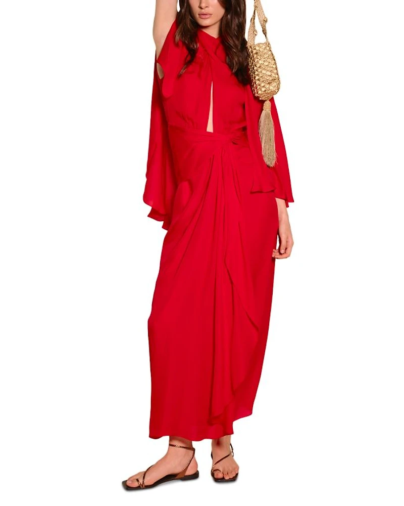 Cape Town Silk Ankle Dress