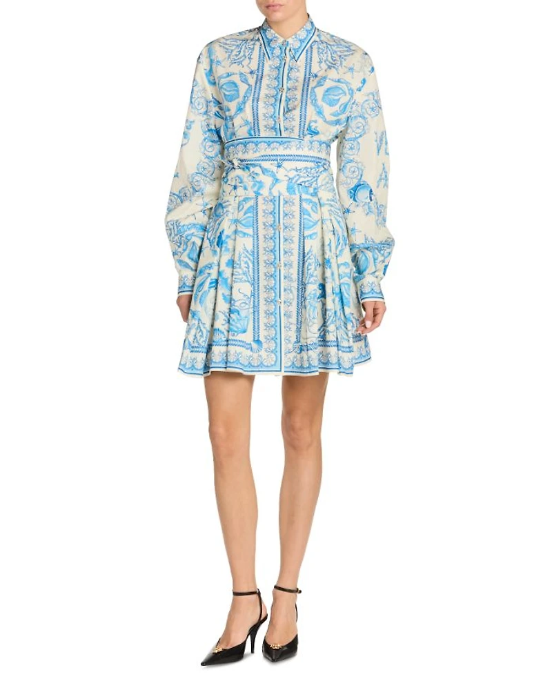 Underwater Barocco Bicolo Shirtdress