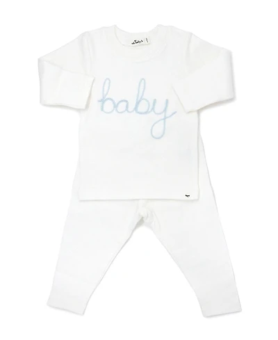 oh baby! baby Embroidered Two Piece Set - Baby