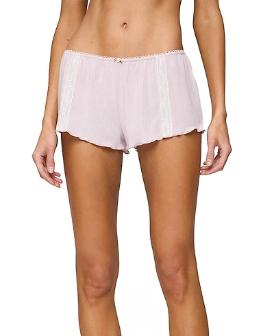 Edikted Sephi Lacey Pointelle Shorts