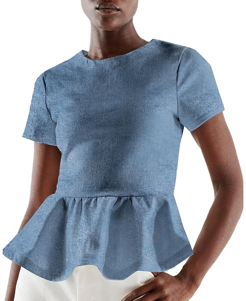 As by Df Dominga Denim Top