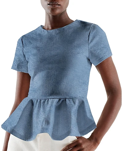 As by Df Dominga Denim Top