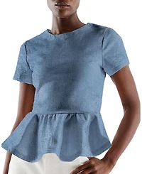 As by Df Dominga Denim Top