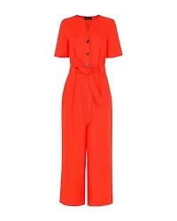 Petites Linen Jumpsuit