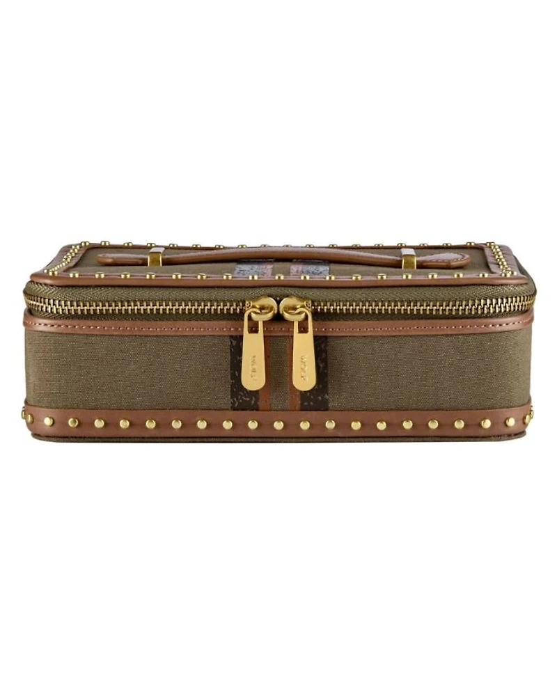 Ida Travel Zip Jewelry Case