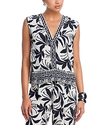 Velvet by Graham & Spencer Lindsay V Neck Top