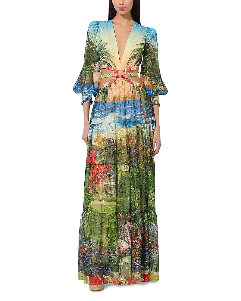 Alice and Olivia Patricia Maxi Dress