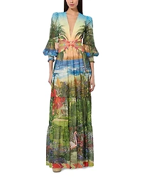 Alice and Olivia Patricia Maxi Dress