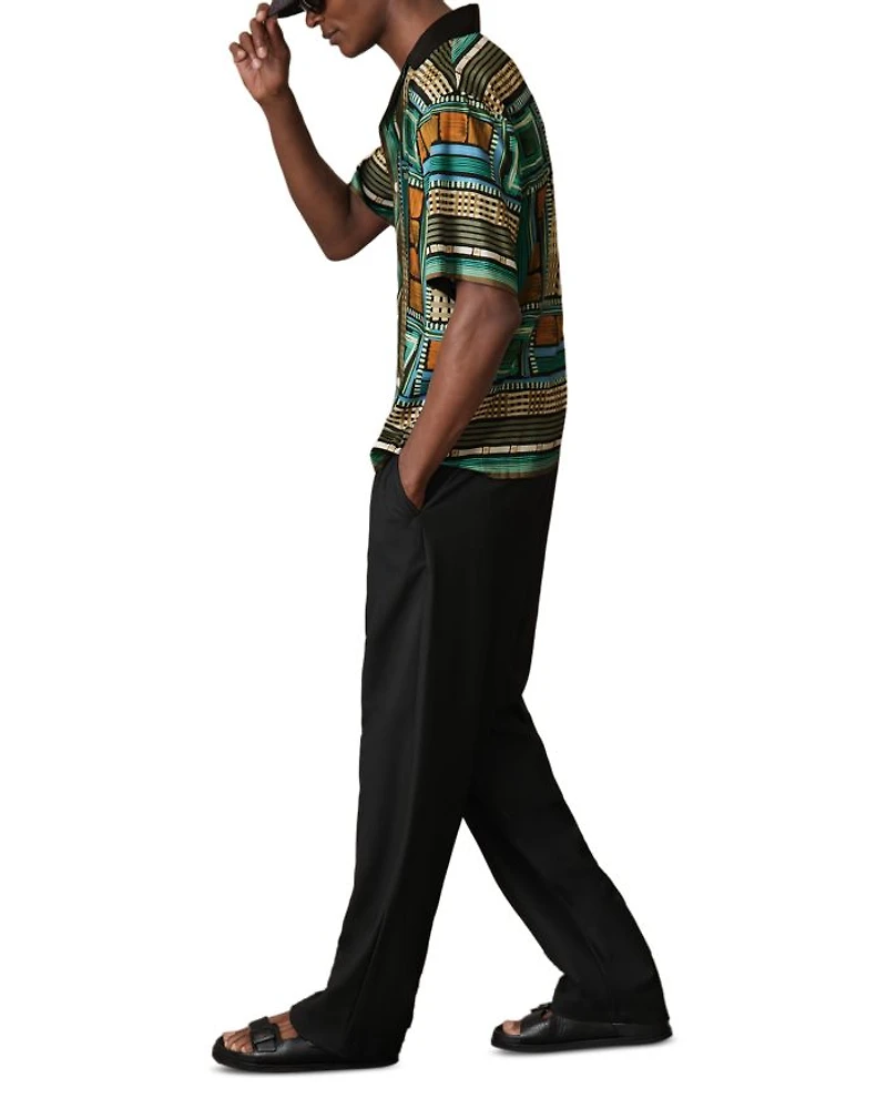 CHE Sala Square Mixed Prints Cuban Shirt