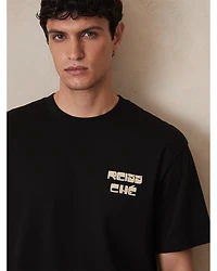 Reiss Che Roda Palm Graphic Tee