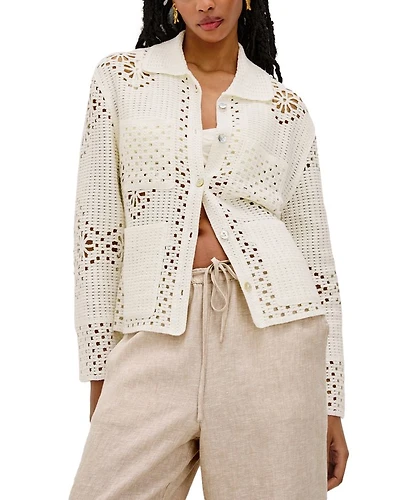 Patmos Open Knit Cardigan
