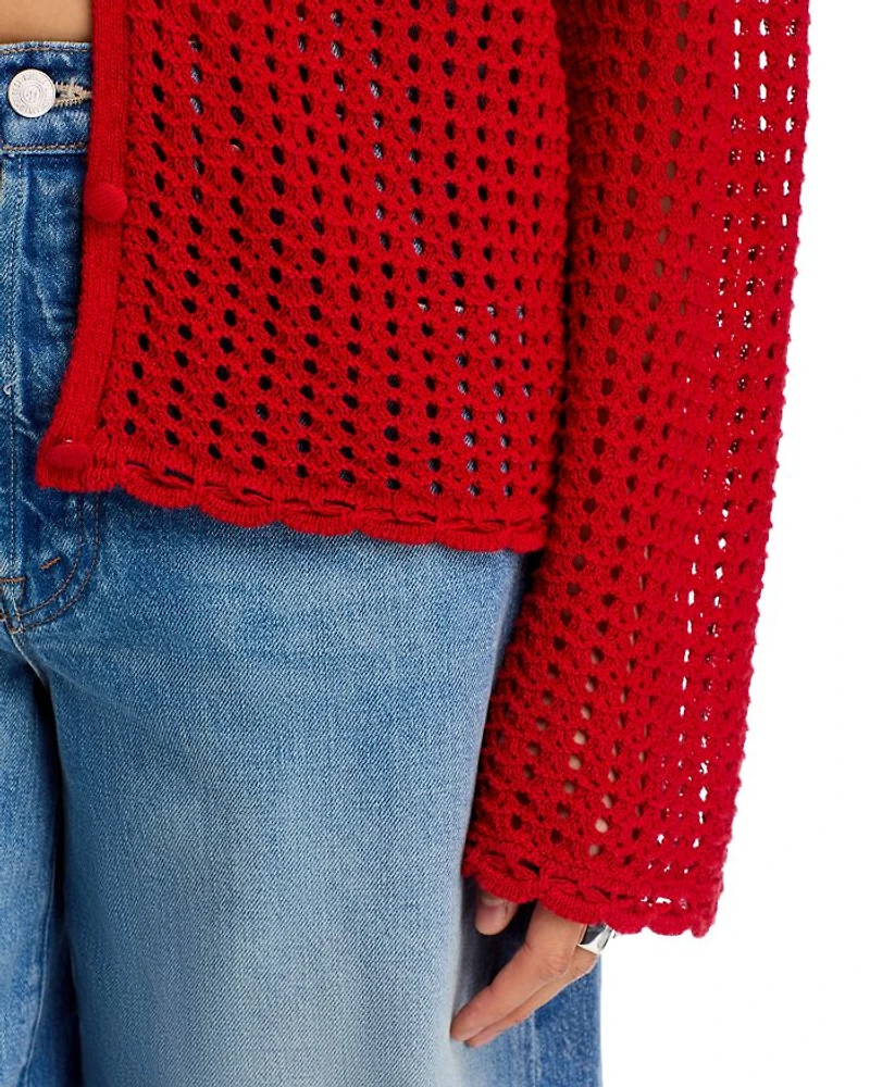Khloe Open Knit Cardigan