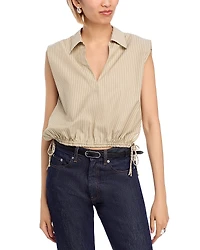 rag & bone Fiona Striped Sleeveless Tee