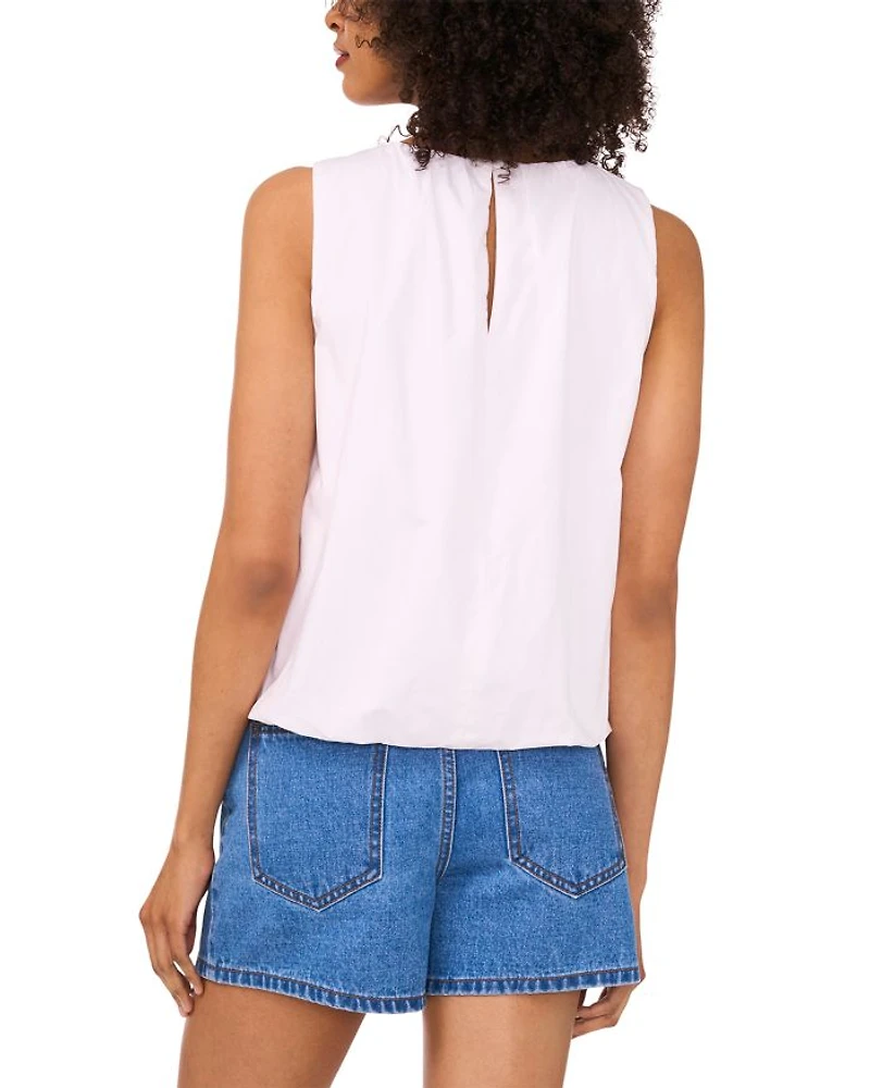 Sleeveless Bubble Top