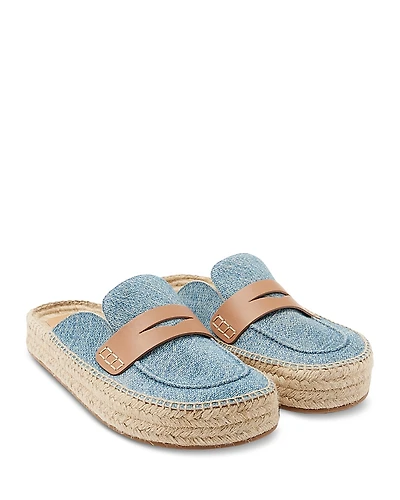 Jw Anderson Women's Espadrille Loafer Mules