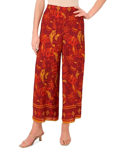 Wide Leg Pull On Pants