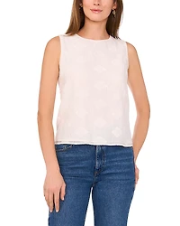Vince Camuto Sleeveless Crewneck Blouse