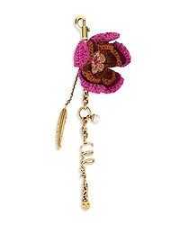 Chloe Crochet Flower Bag Charm