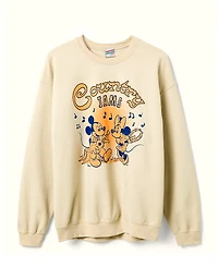 Junk Food Clothing Mickey & Minnie Country Jams Flea Market Fleece Sweater