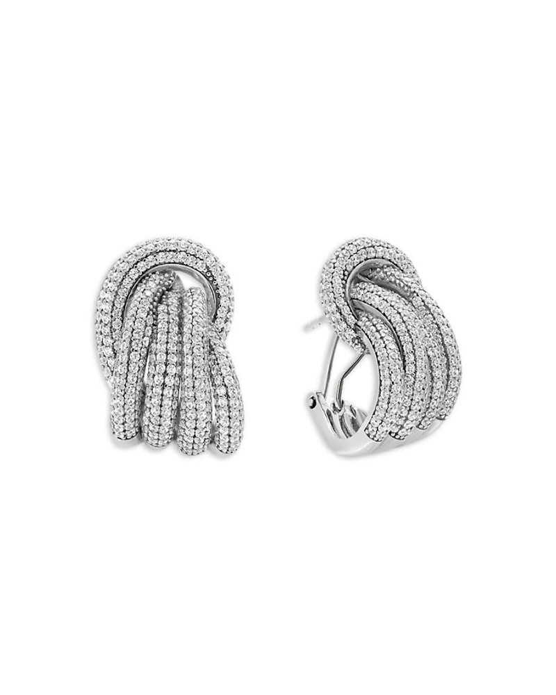 Margaux Pavé Cubic Zirconia Earrings