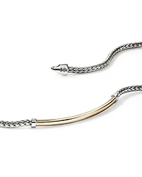 Sterling Silver & 14K Yellow Gold JH Essentials Bracelet