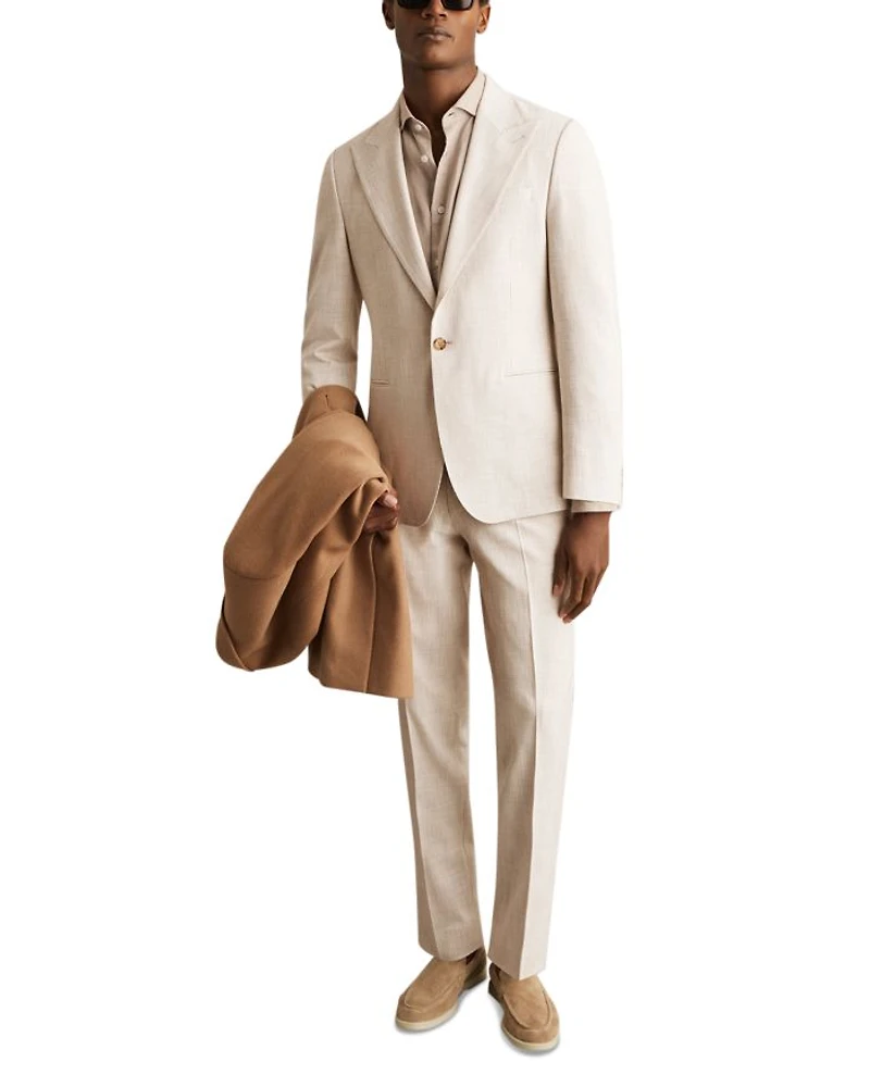 Kai Pinstripe Slim Fit Suit Jacket