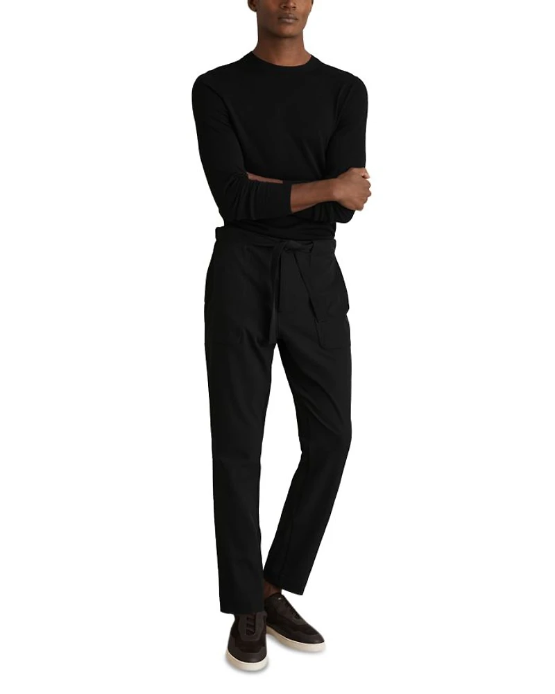 Set Belted Technical Pants