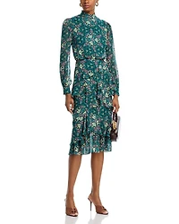 Isa Ruffled Dress