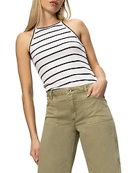District High Rise Column Ankle Jeans Bamboo