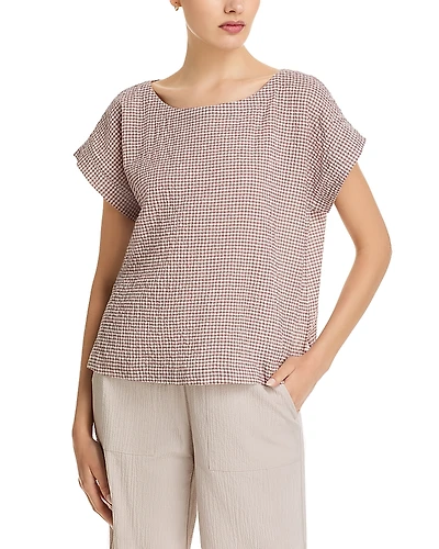 Eileen Fisher Ballet Neck Square Top