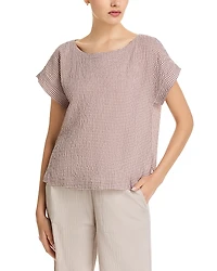 Eileen Fisher Ballet Neck Square Top