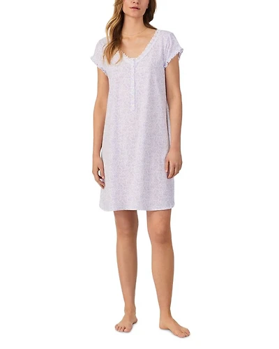 Printed Short Sleep Shirt