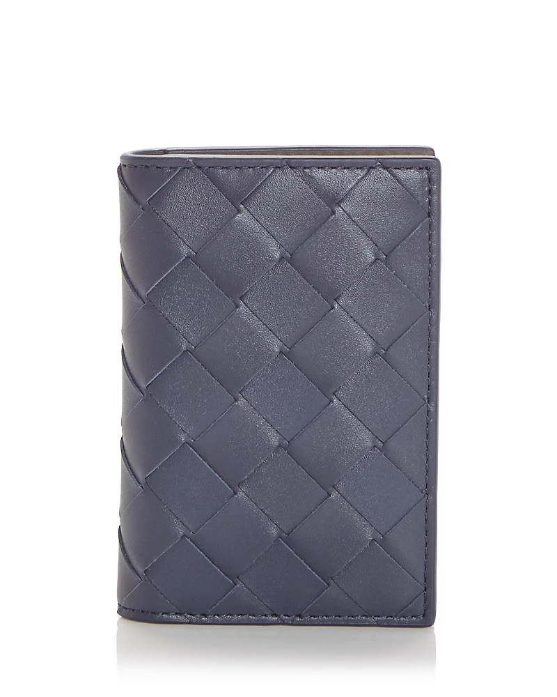Bottega Veneta Intrecciato Leather Card Case