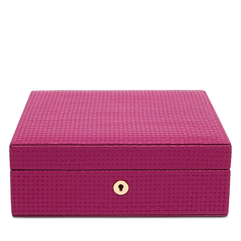 Rapport London Charlotte Leather Jewelry Box