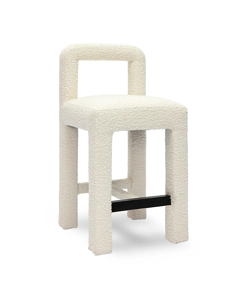 Tov Furniture Hazel Boucle Counter Stool