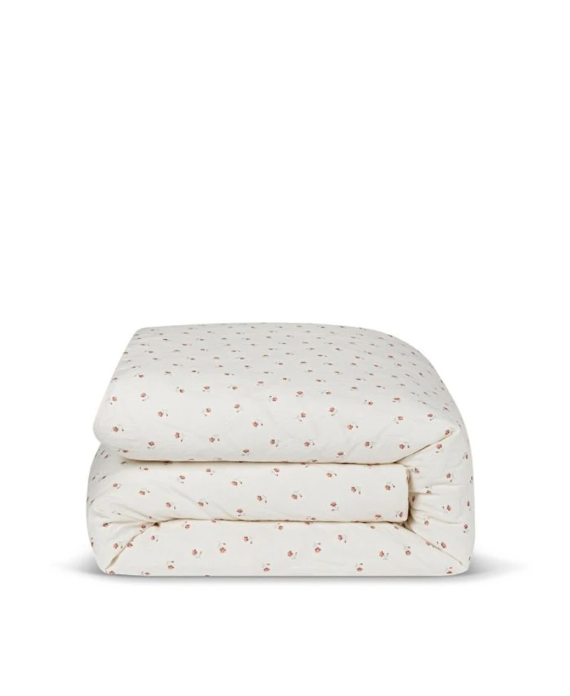 Posy Bud Linen Blend Duvet Cover